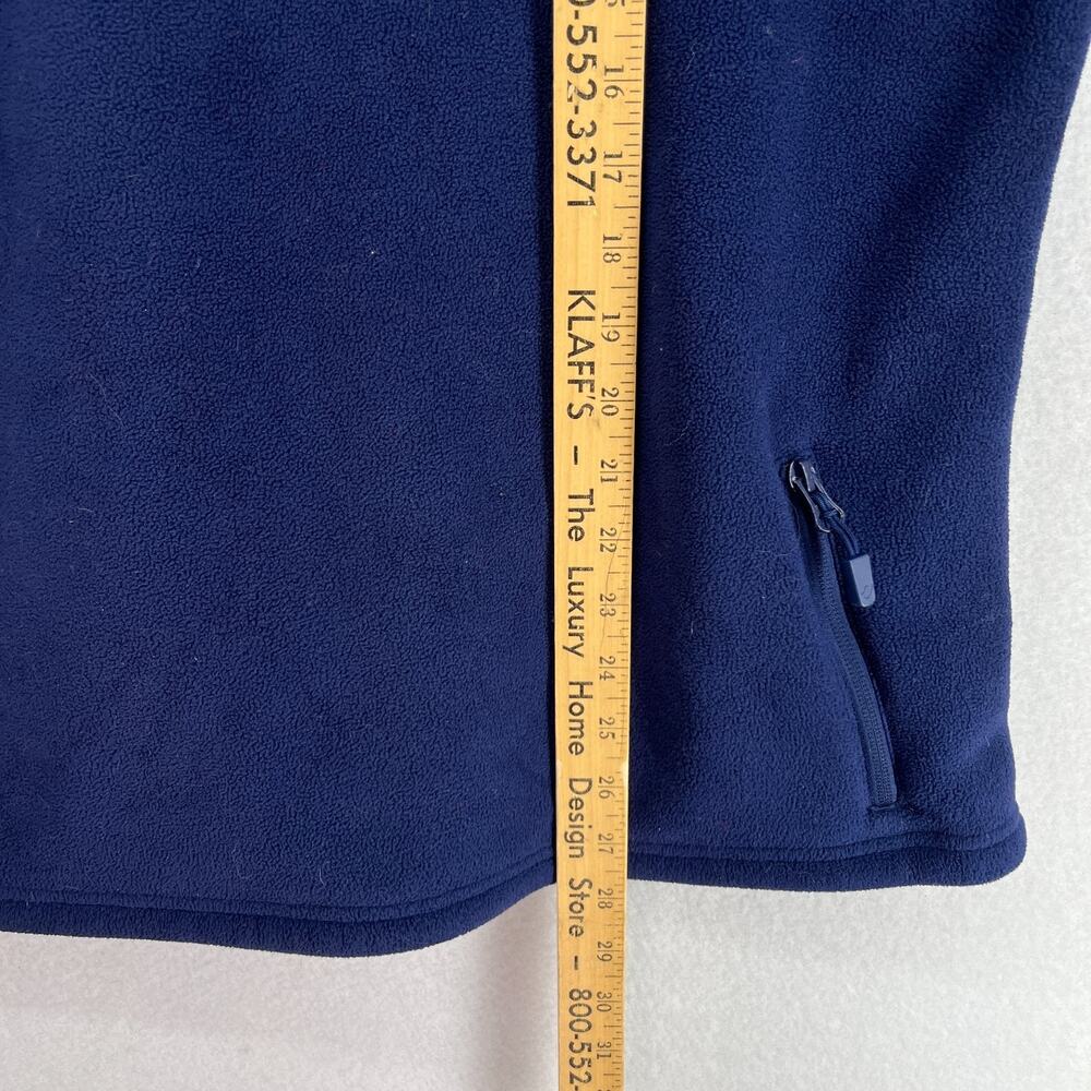 AUBRION Fleece Womens 2X Shires Restore 1/2 Zip Pullover Equestrian Ink Blue - Picture 13 of 14